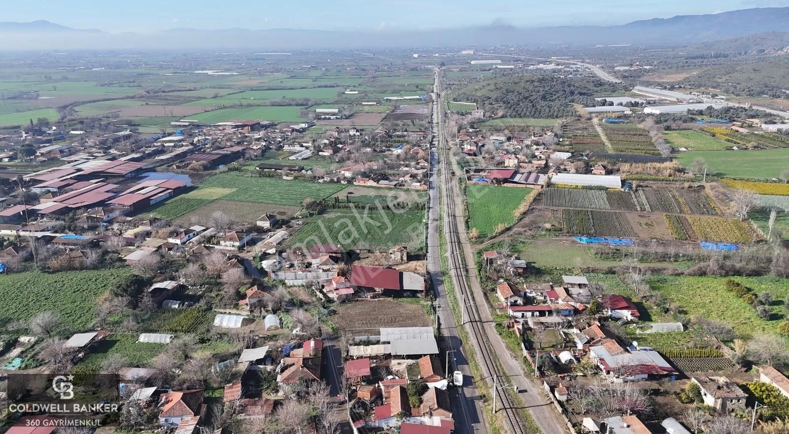 Bayındır Furunlu Köy'ünde Yola Cepheli Kargir Evli 977 M2 Tarla - Görsel 9