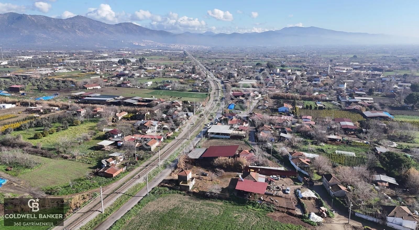 Bayındır Furunlu Köy'ünde Yola Cepheli Kargir Evli 977 M2 Tarla - Görsel 4