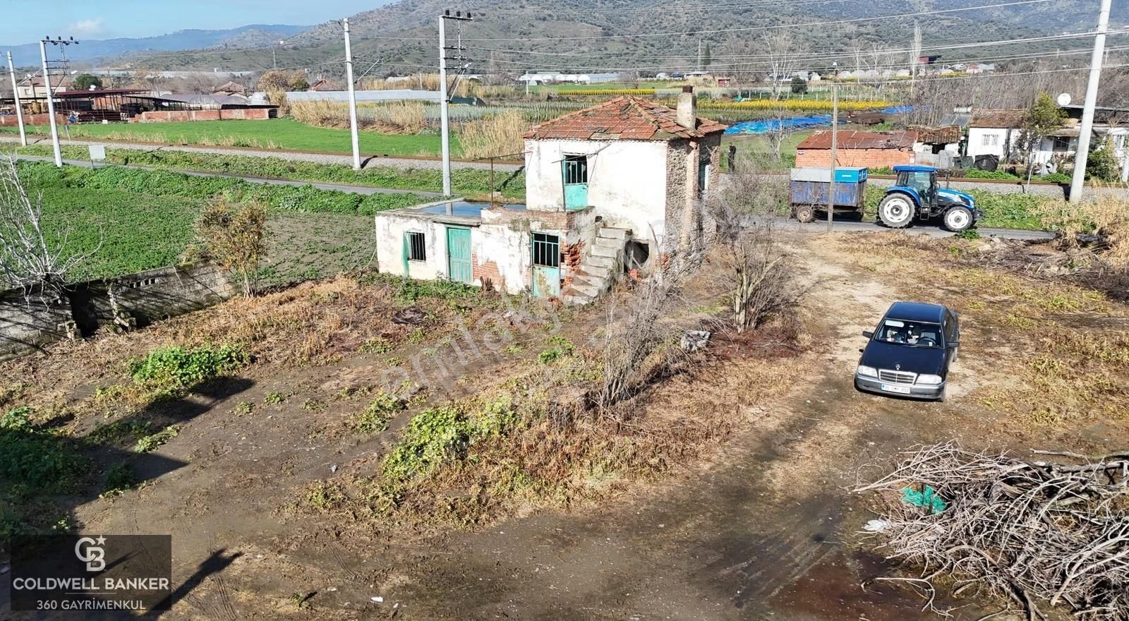 Bayındır Furunlu Köy'ünde Yola Cepheli Kargir Evli 977 M2 Tarla - Görsel 15