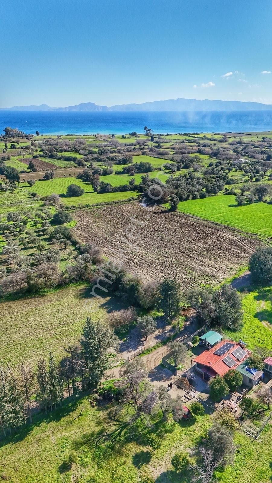 Datça Kızlanda Yola Cepheli, Tıny House Uygun, Düz Zemin Tarla - Görsel 26