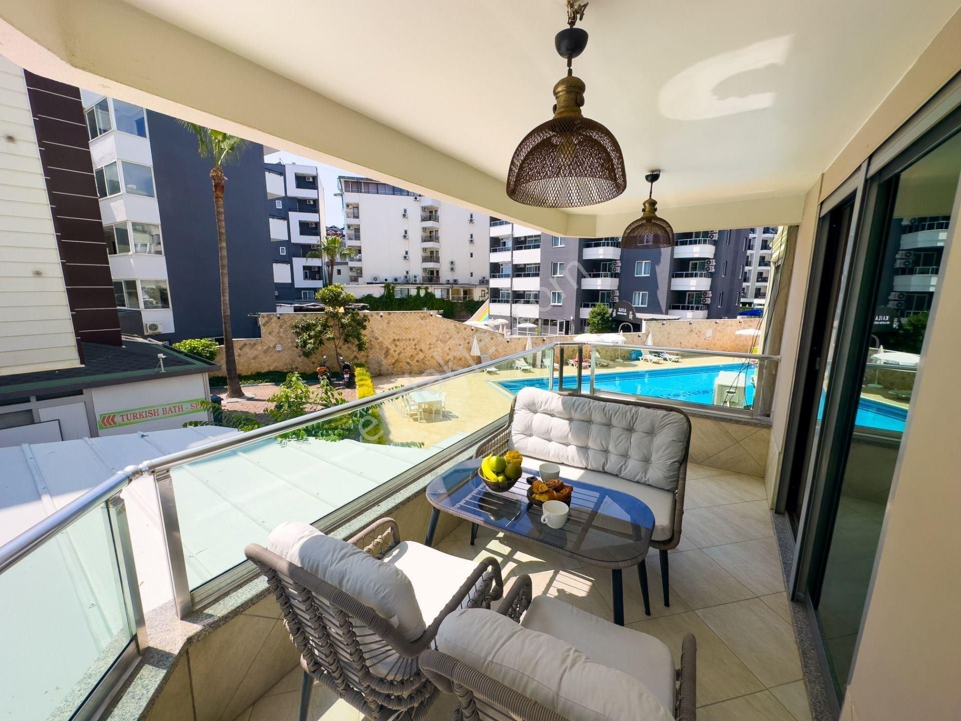 Alanya Obagölde 2+1 Denize 100 Metre, Mobilyalı Satılık Daire - Görsel 20