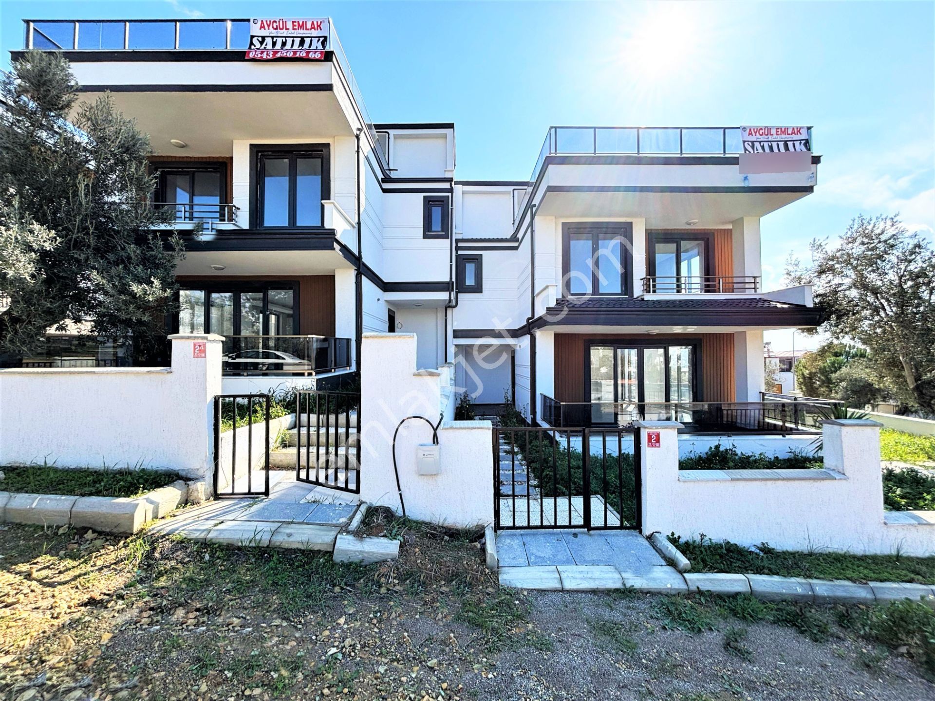 Aygülden Kaçmaz Fırsat Pelitköy İçmeler'de Sıfır Full Deniz Manzaralı Teraslı Lüks 3+1 Satılık Villa