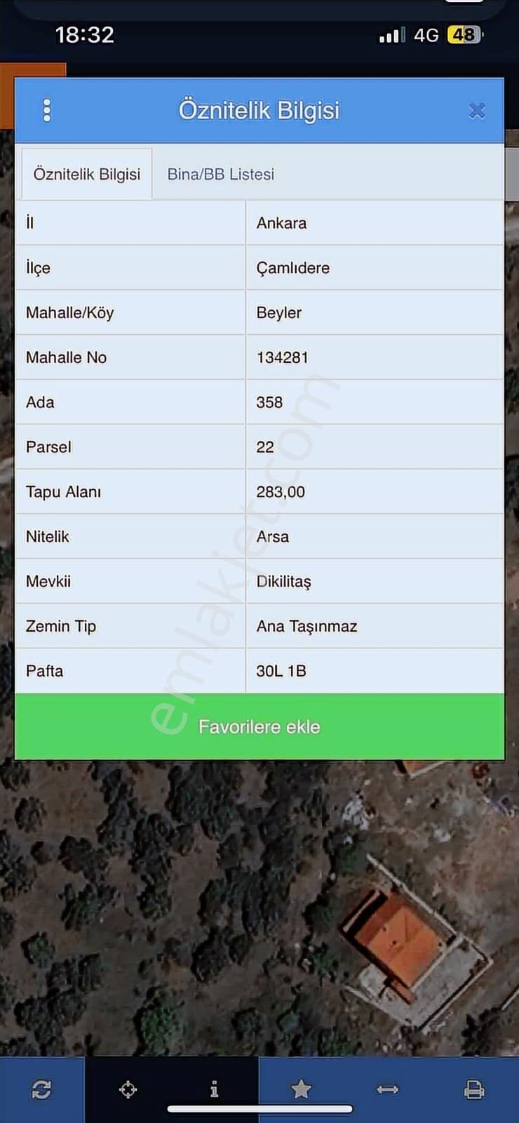 Myg'den Çamlıdere Beyler Mah. Tek Tapu Satılık Arsa - Görsel 2