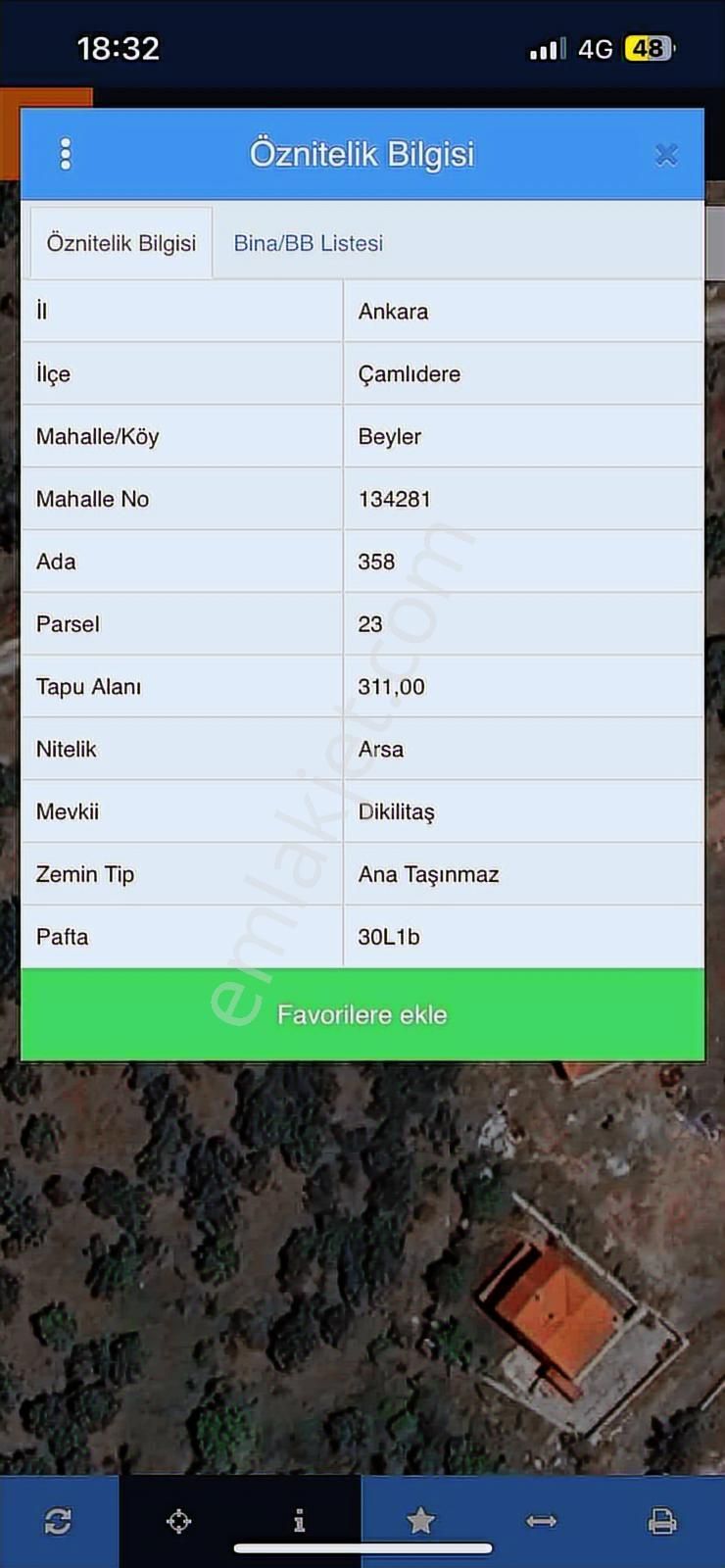 Myg'den Çamlıdere Beyler Mah. Tek Tapu Satılık Arsa - Görsel 3