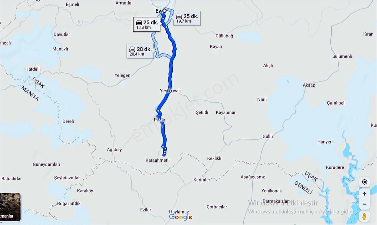 Eşme Karaahmetli'de Satılık Proje Arazisi 12.400 M2 - Görsel 18