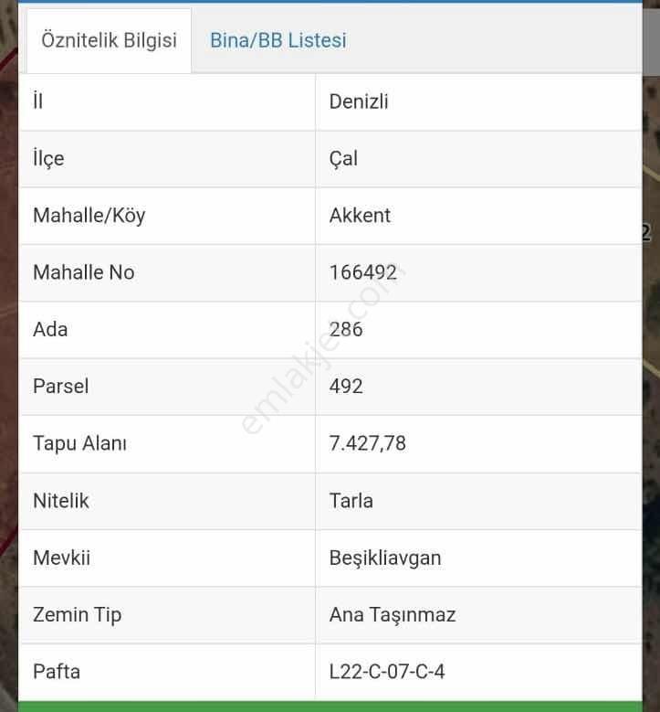 Favori'den Çal Akkent Ana Yol/yatırıma Uygun Müstakil Parsel - Görsel 2