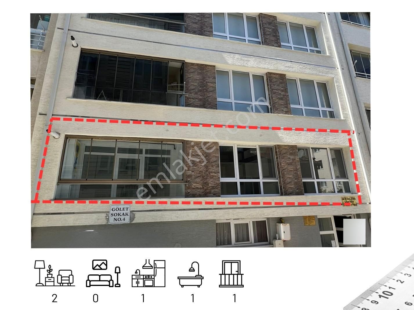 Kr Unıty'den Batıkent Mh.de Kiralık 2+0 Daire - Görsel 8