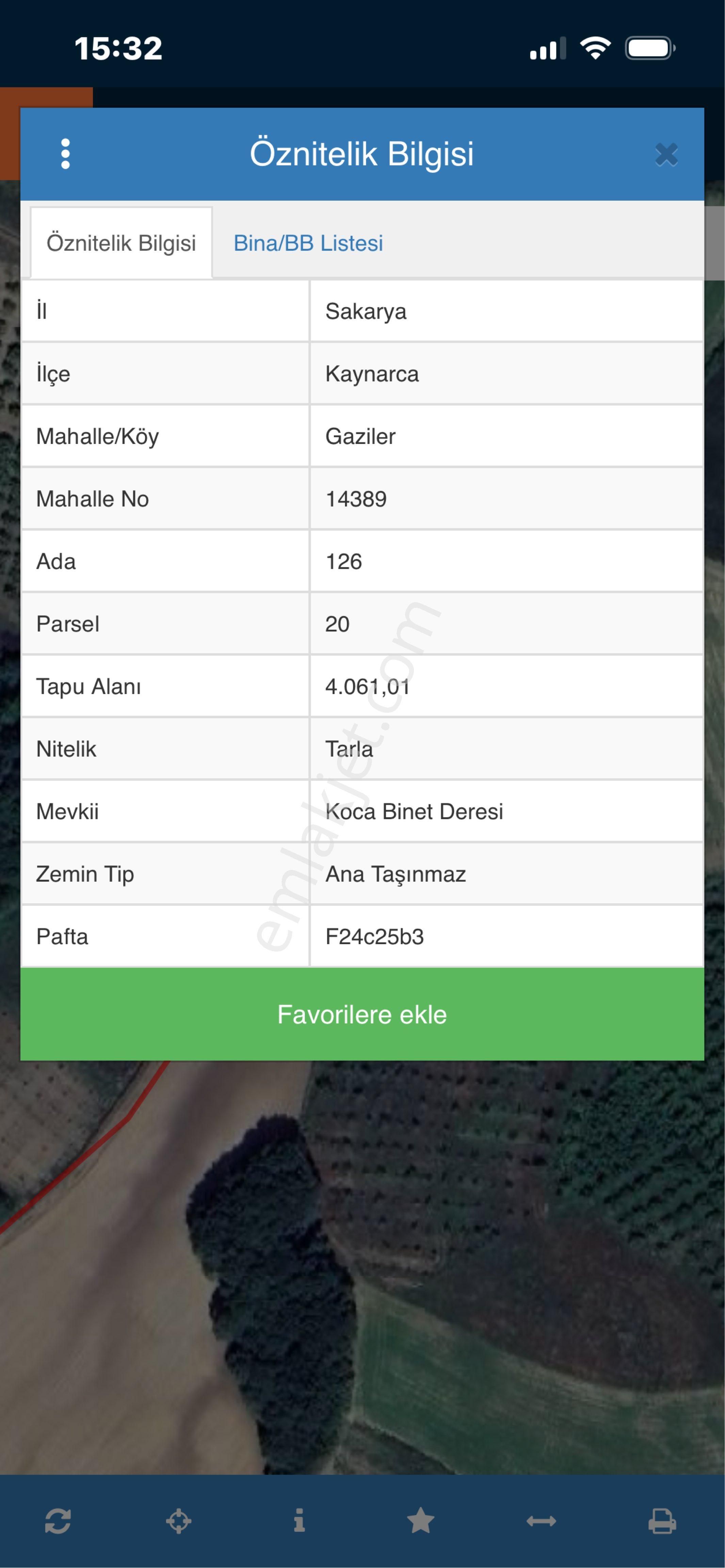 Yatırımlık 4061 Metre Satılık Tarla - Görsel 3