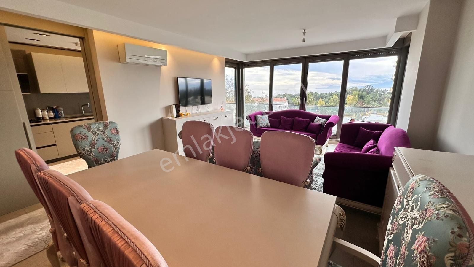 Özpınarlar Casa Lara Sitesinde Deniz Manzaralı 2+1 Satılık - Görsel 11