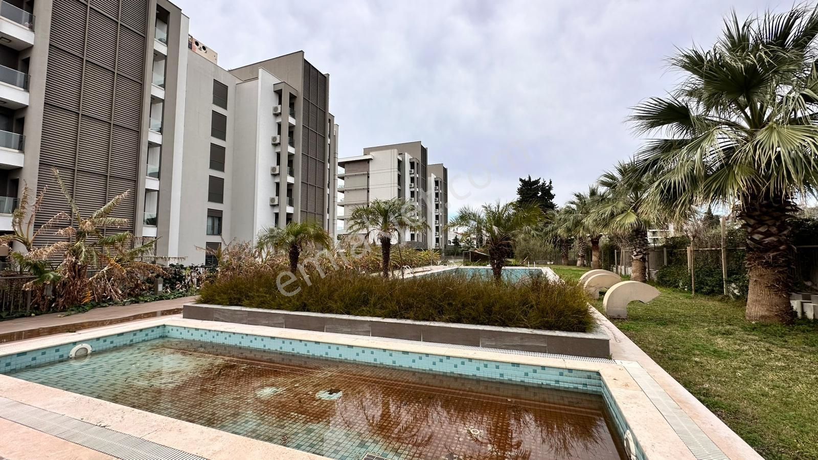 Özpınarlar Casa Lara Sitesinde Deniz Manzaralı 2+1 Satılık - Görsel 18