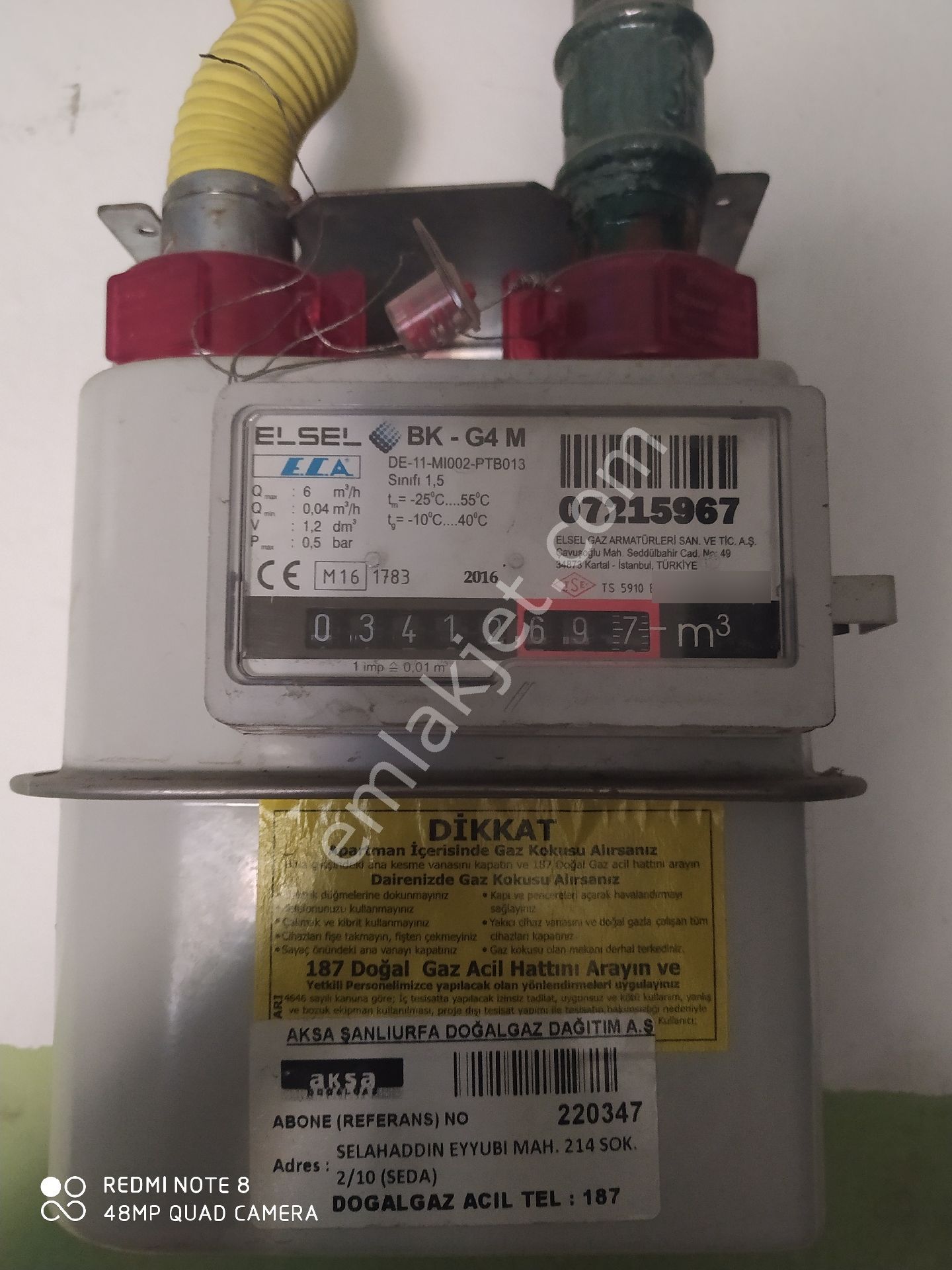 Eryavuz Dan Merkezi Yer,geniş 2+1 Odalı,doğalgaz Kombili ,yeni Boyalı,uygun Fiyat - Görsel 6