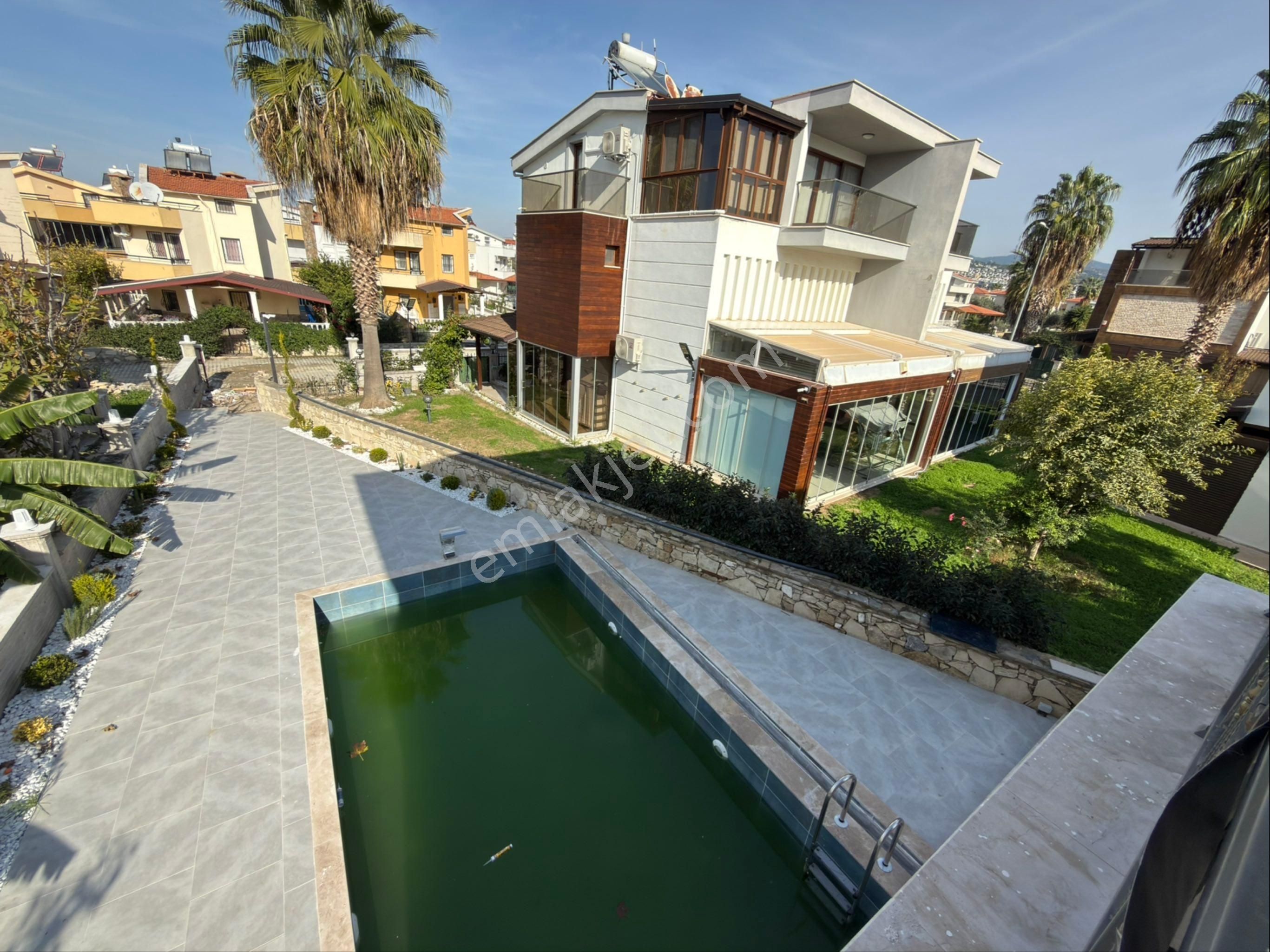 Kuşadası Satılık 550 Metre² Arsa Içınde Tek Müstakıl Özel Havuzu 4 + 1 Vılla - Görsel 23