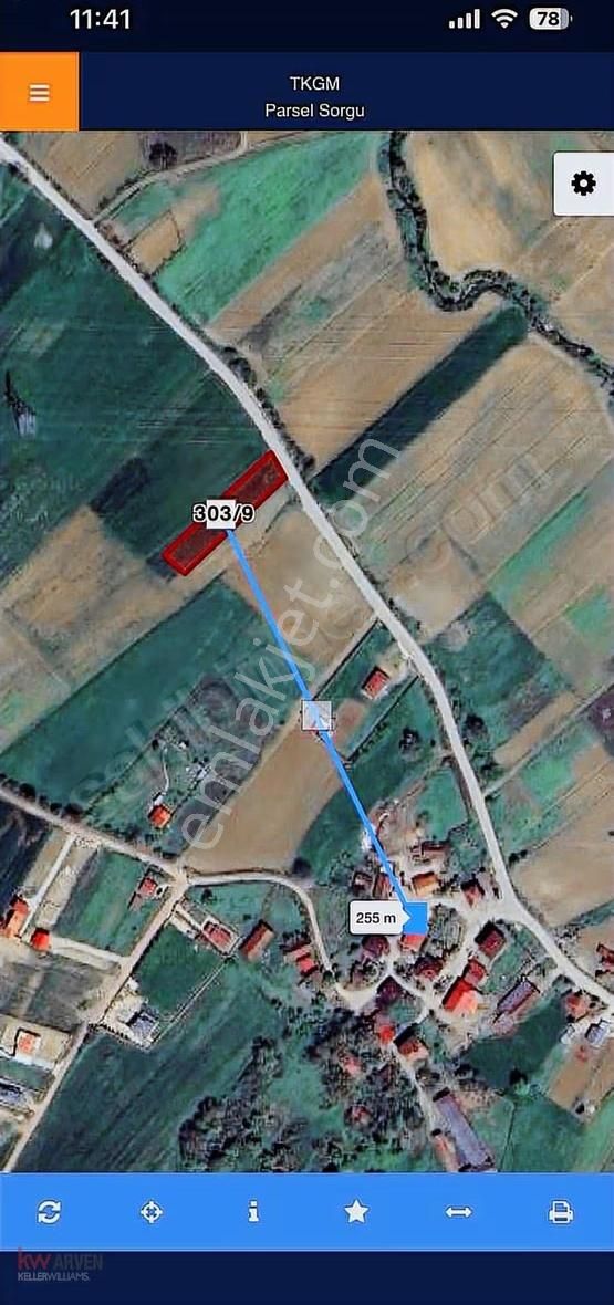 Kw Arven'den İstanbul'a Yakın Kaşıkçıda Satılık Tarla