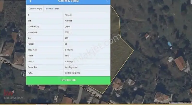 Kartepe Suadiye Çepnide 4.218 M² Villa İmarlı Satılık Arsa - Görsel 5