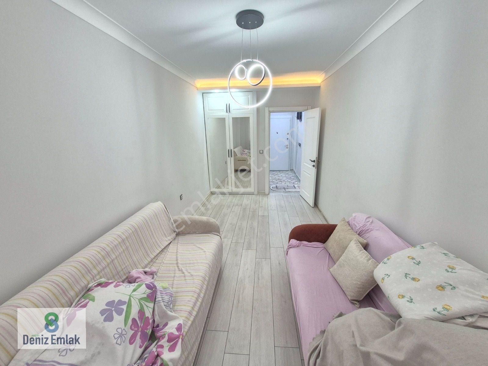 Denizden Akçayda Asansörlü Doğalgazlı Yeni Binada Satılık 1+1 Daire. - Görsel 18