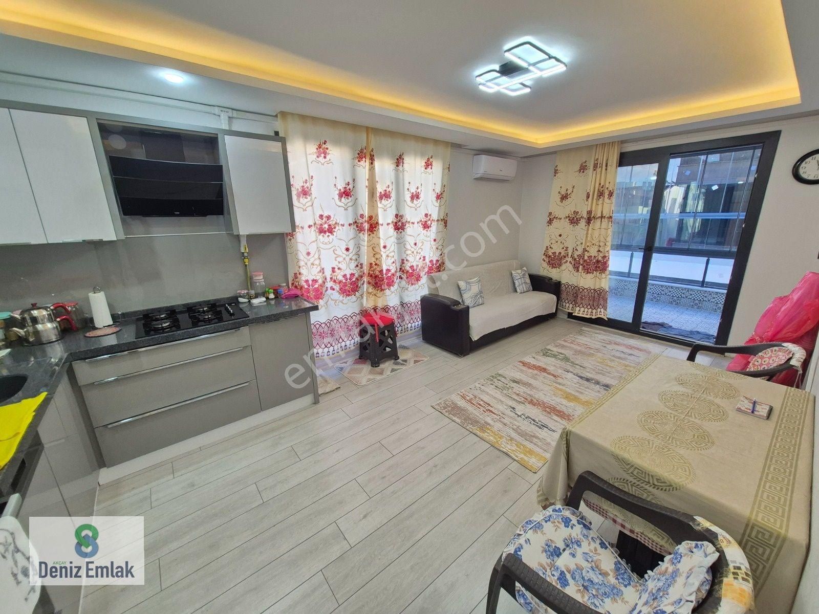 Denizden Akçayda Asansörlü Doğalgazlı Yeni Binada Satılık 1+1 Daire. - Görsel 25