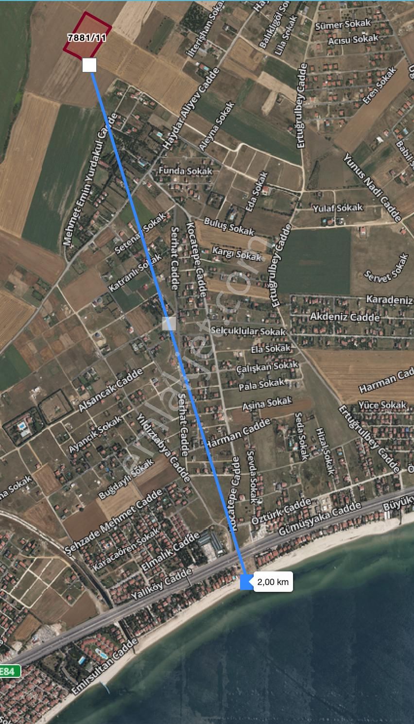 İstanbul Silivri 16 Dönüm Deniz Manzaralı Tarla - Görsel 9