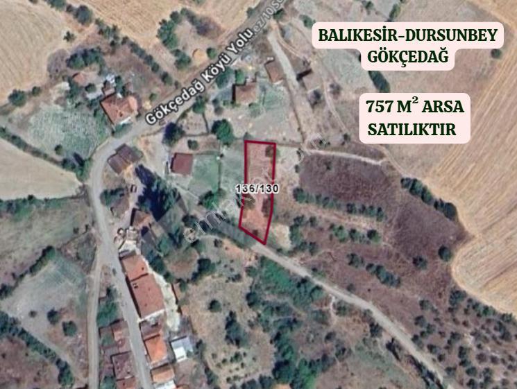 Balıkesir Dursunbey Gökçedağ Köyünde 757 M² Arsa Satılıktır - Görsel 2