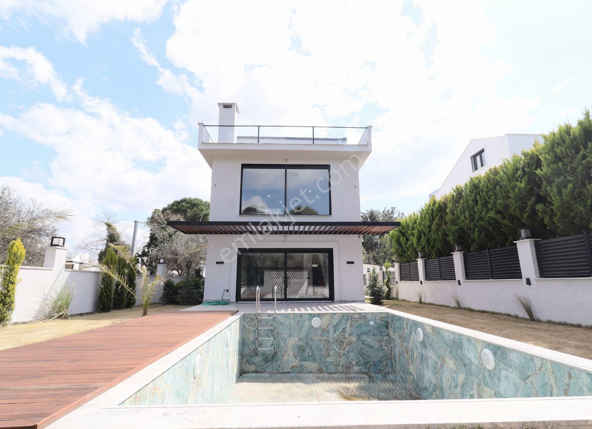 🎍güre'de 400 M2 Arsa İçerisinde Sıfır Bağımsız Özel Havuzlu Ultra Lüks 3+1 Satılık Müstakil Villa🎍 - Görsel 35