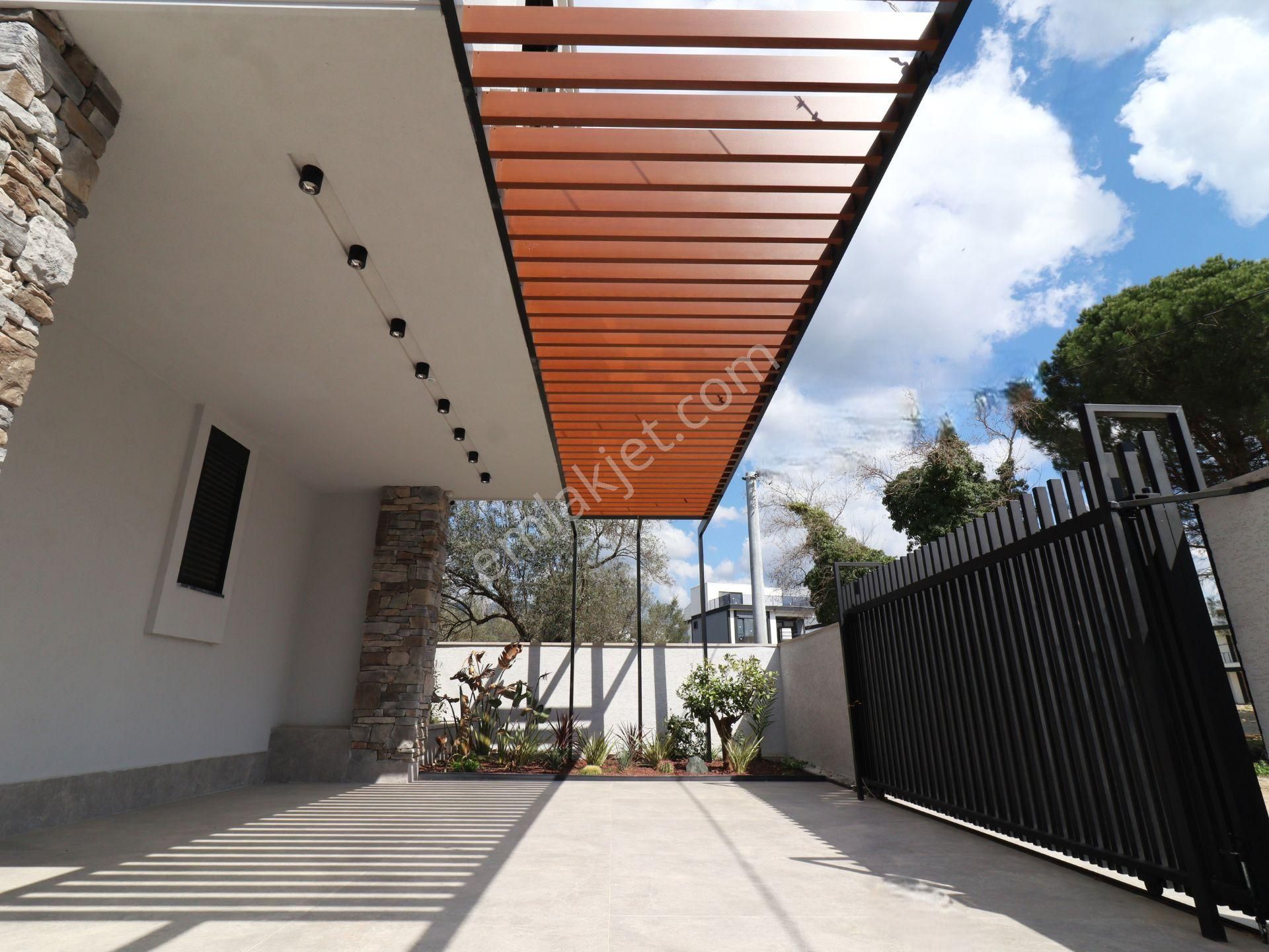 🎍güre'de 400 M2 Arsa İçerisinde Sıfır Bağımsız Özel Havuzlu Ultra Lüks 3+1 Satılık Müstakil Villa🎍 - Görsel 31