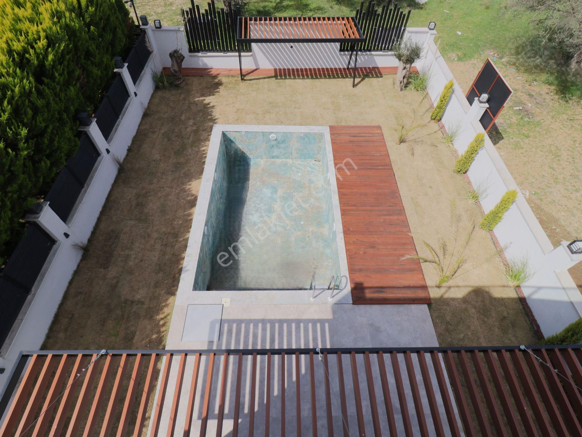 🎍güre'de 400 M2 Arsa İçerisinde Sıfır Bağımsız Özel Havuzlu Ultra Lüks 3+1 Satılık Müstakil Villa🎍 - Görsel 33