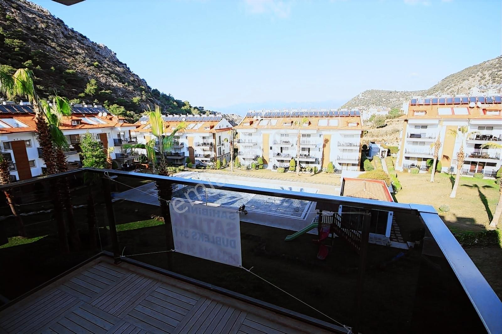 Fethiye'de Taşyakada Site İçi Havuzlu Satılık Daire - Görsel 4