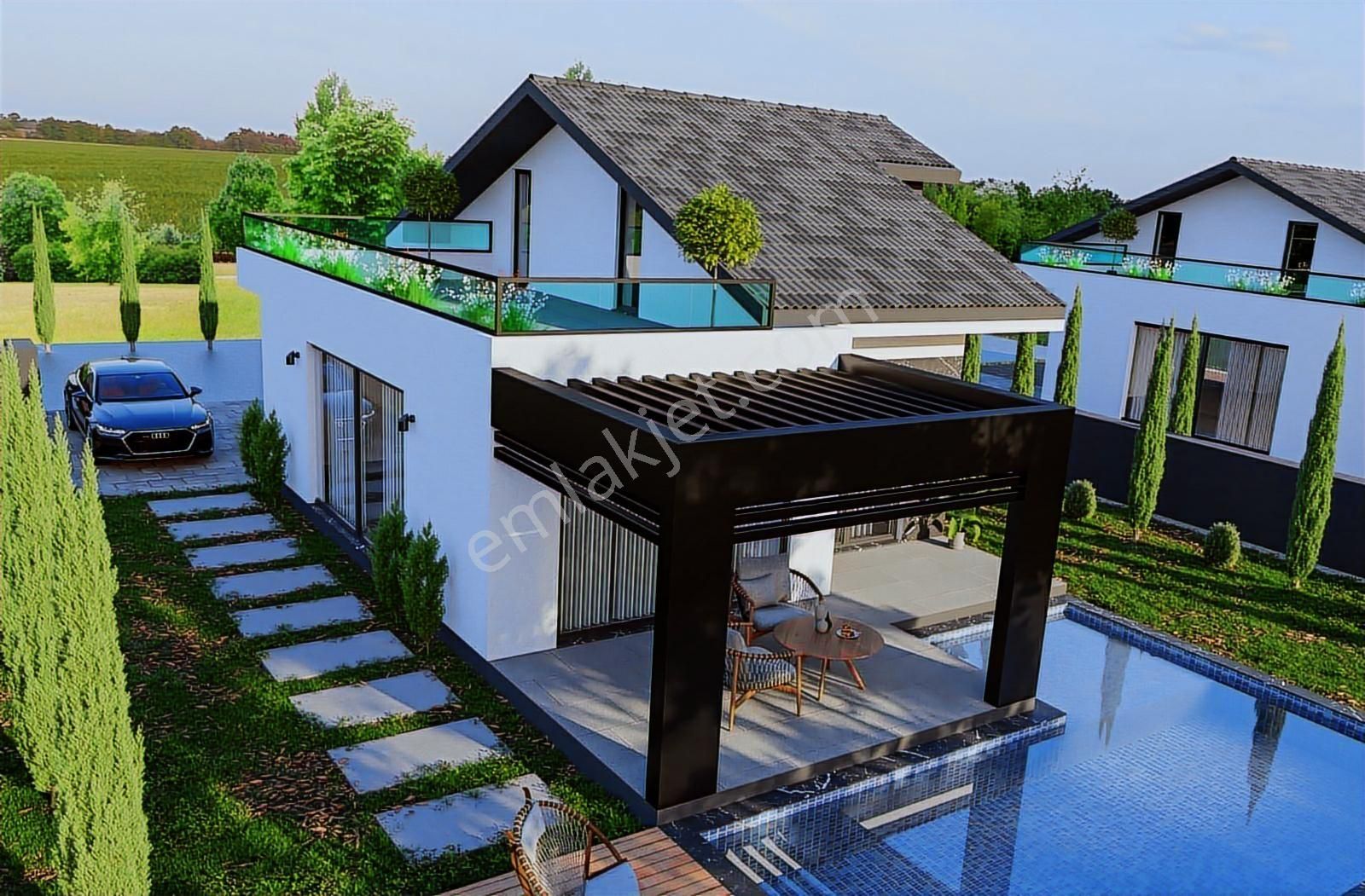 Fethiye Kargı Mahallesinde 435m2 Arsa İçinde Satılık 3+1 Villa - Görsel 15