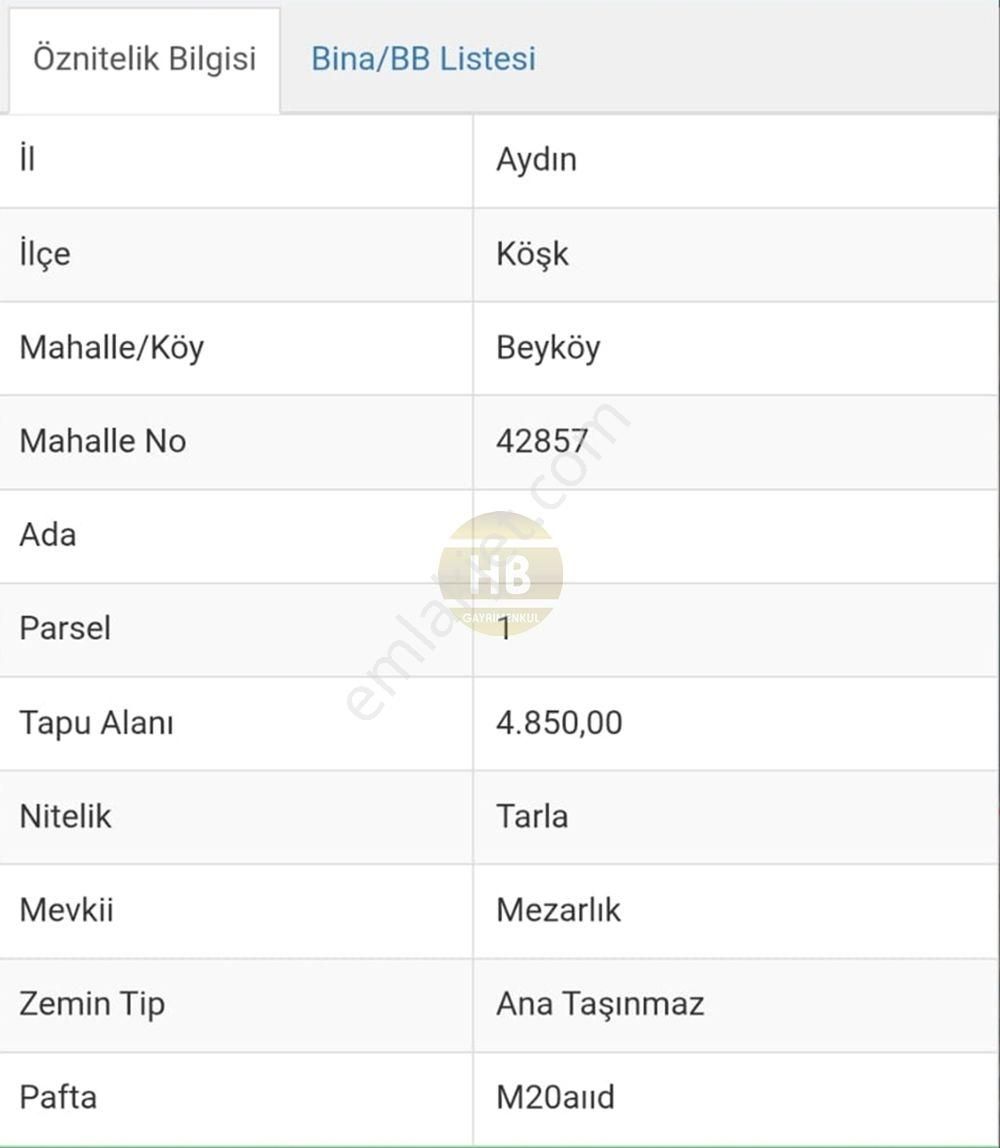 Hb'den Satılık Tarla, Denizli Yoluna Yakın Yatırım Fırsatı 4850 M² - Görsel 16