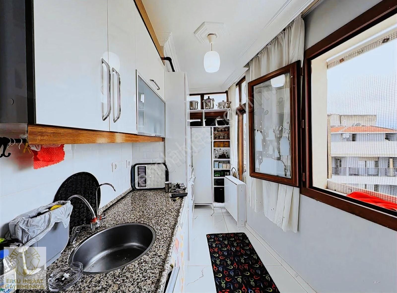Ersü'den Yeşilyurt'ta Deniz Manzaralı 1+1 Asansörlü Yeni Bina - Görsel 19