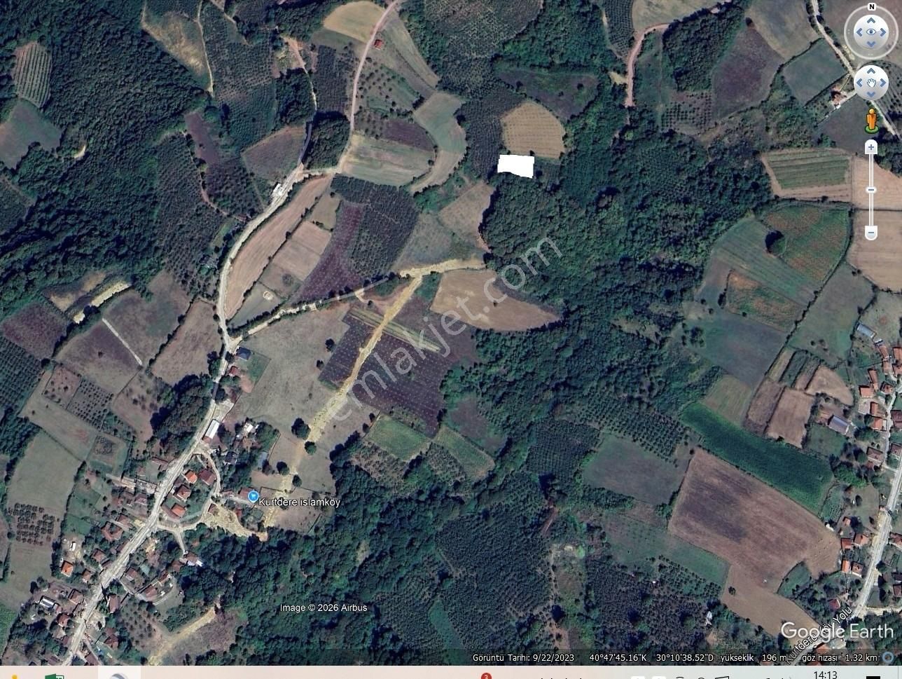 İzmit Kurtdere Mah.1.166 M² Yatırımlık Fındıklık Tarlası - Görsel 3