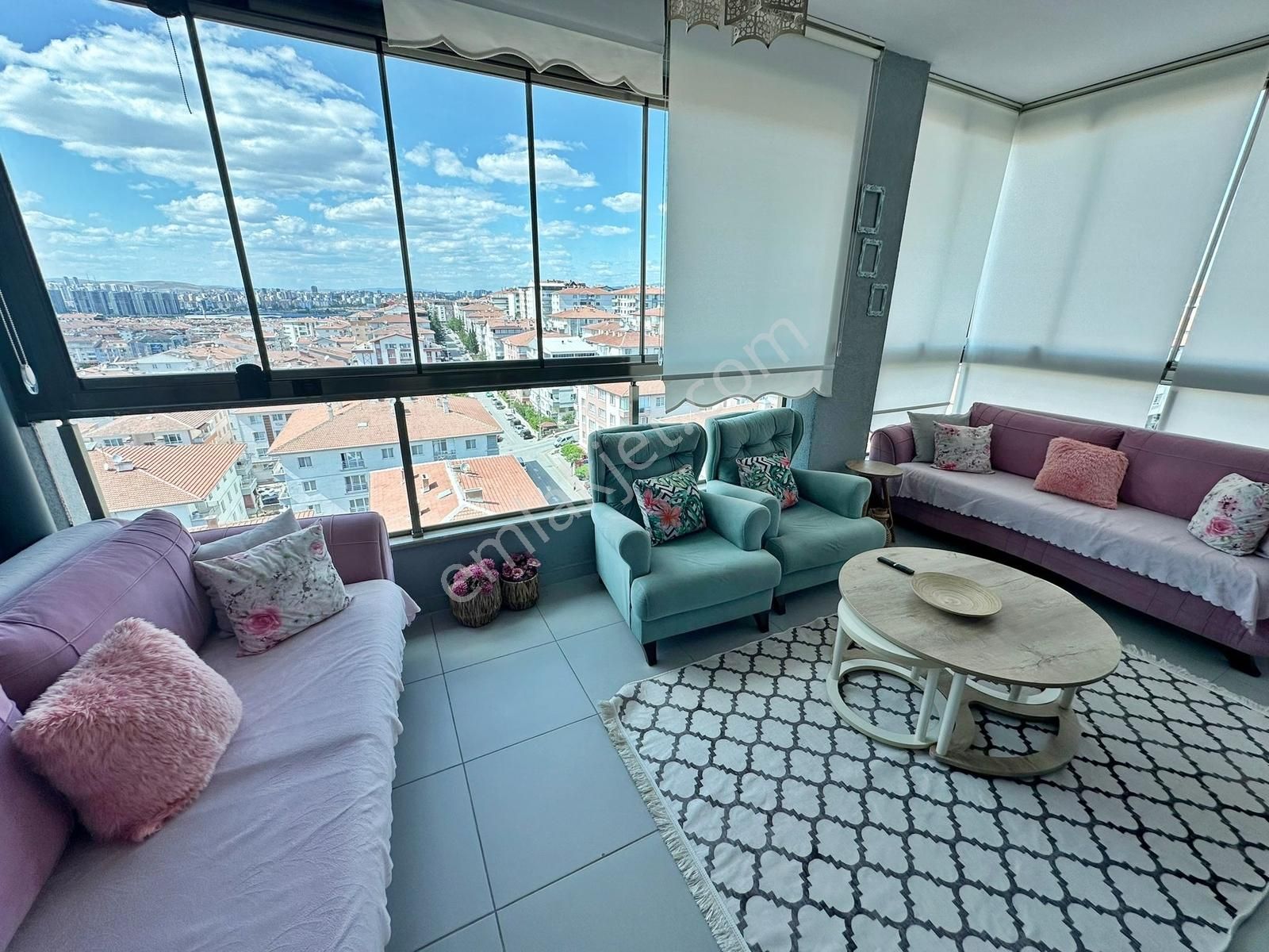 Piyade'de Güvenlikli Lüks Sitede 3+1 Krediye Uygun Manzaralı Ev - Görsel 14