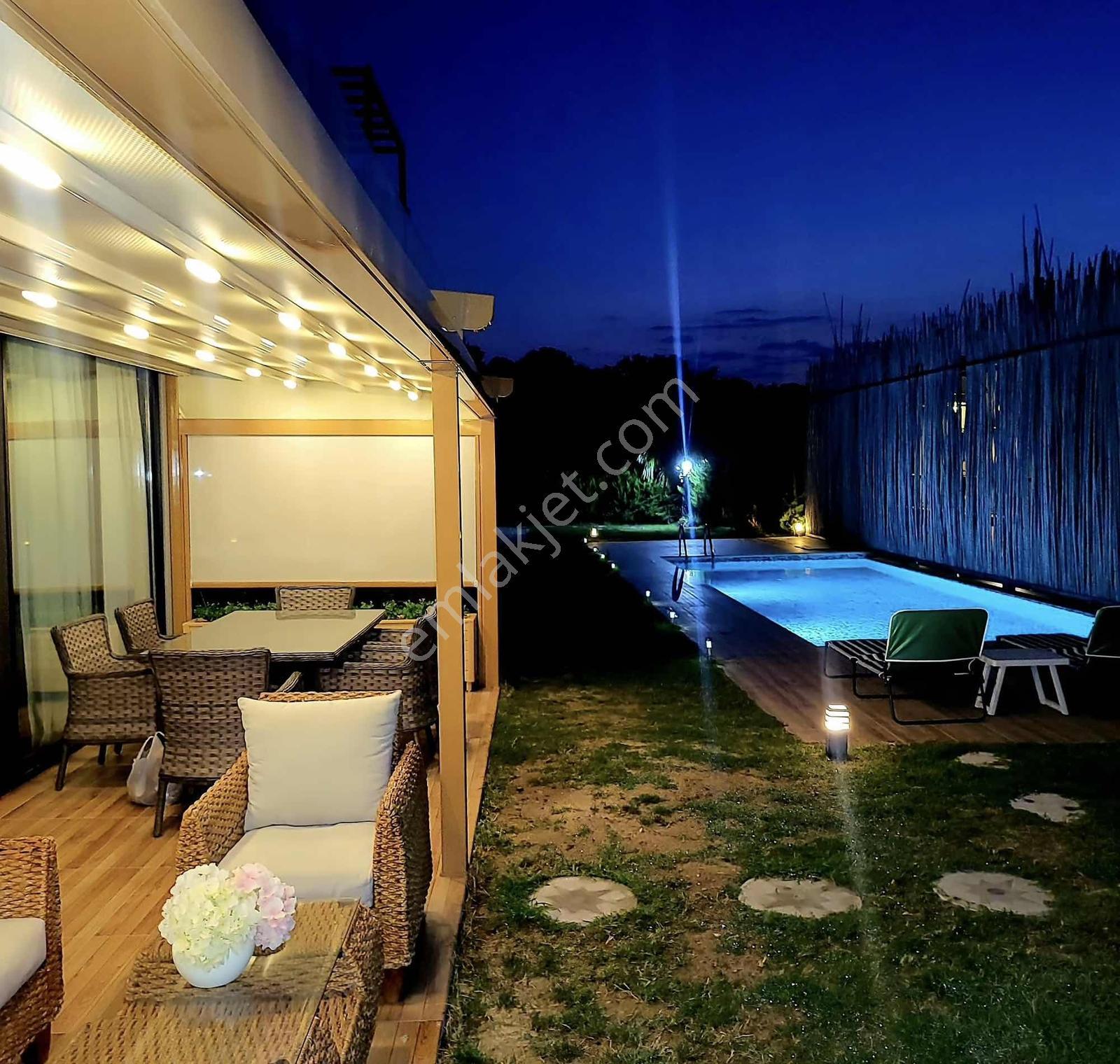 Muğla Bodrum Meşelik 2+1 Havuzlu Lüks Bahçe Katı Satılık Daire - Görsel 12