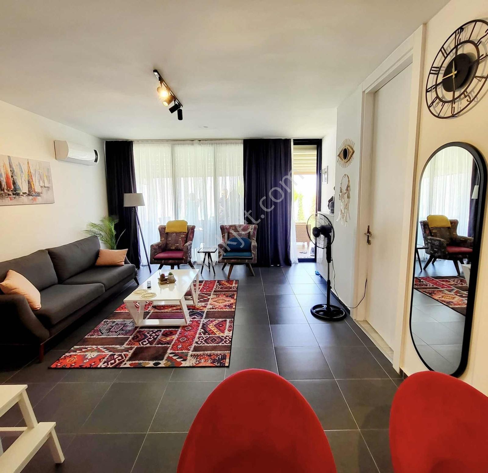 Muğla Bodrum Meşelik 2+1 Havuzlu Lüks Bahçe Katı Satılık Daire - Görsel 13