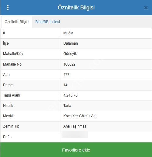 Muğla Dalaman Gürleyik'te Satılık Tarla - Görsel 17