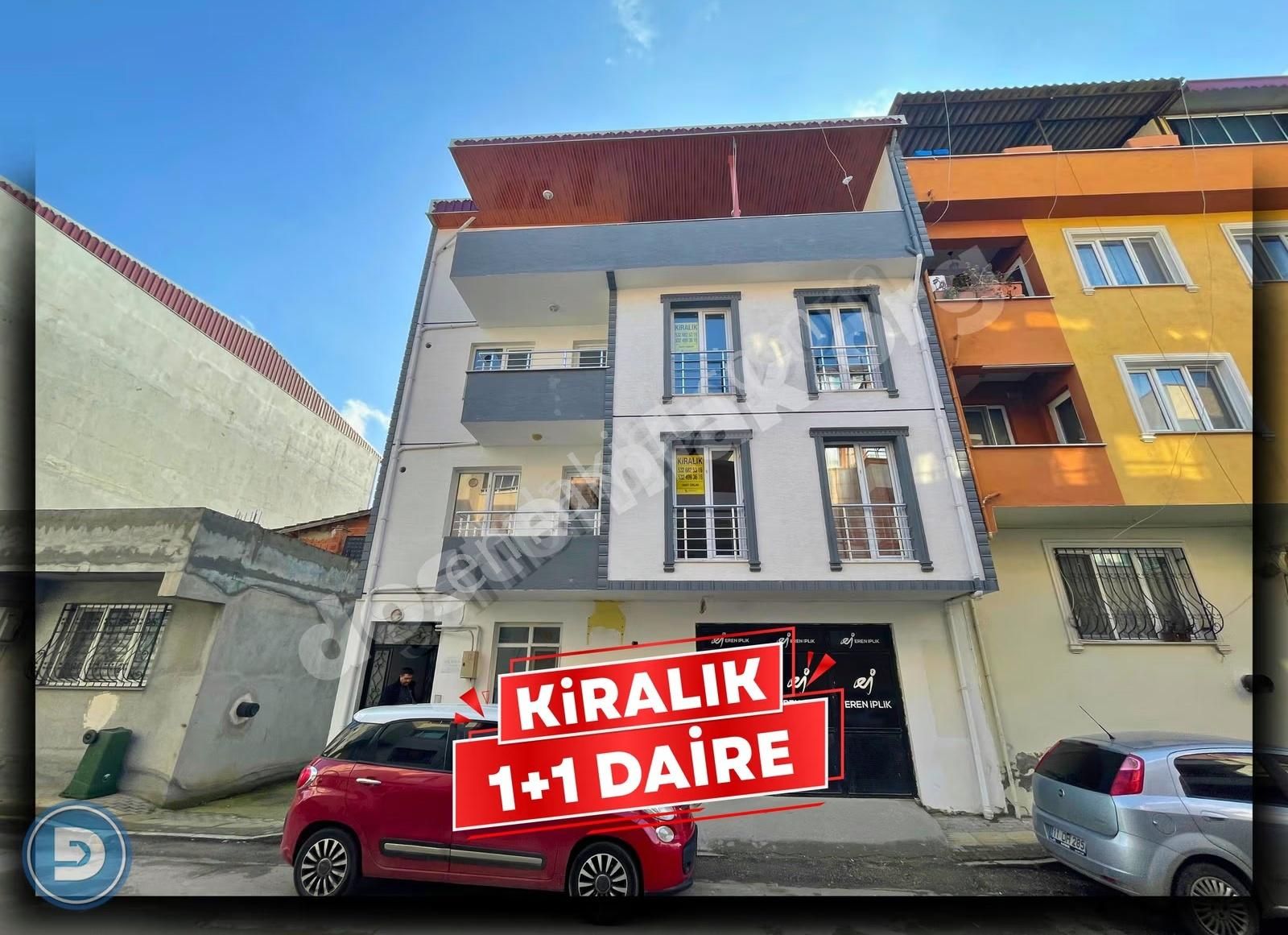 Demirtaş Cumhuriyette Kiralık 1+1 Giriş Kat Daire