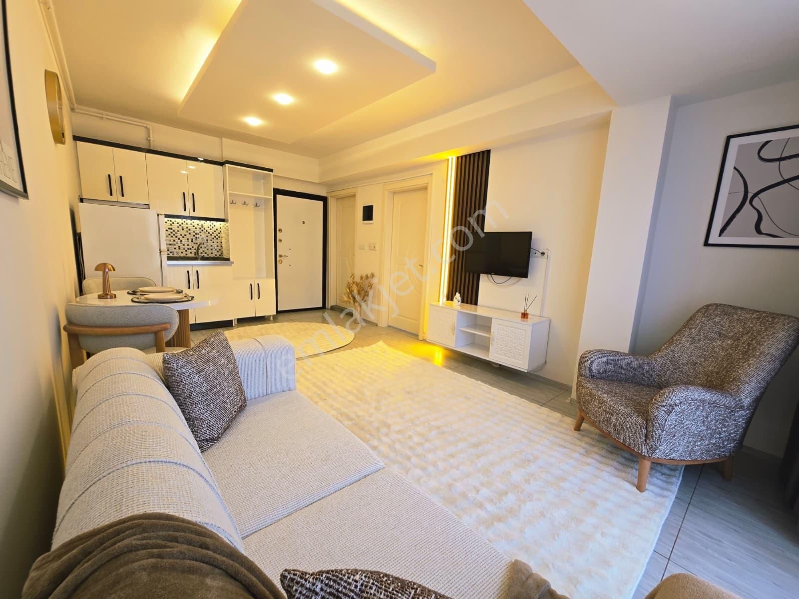 Asmalıevler'de Üniversite Mevki 1+1 Arakat Balkonlu Full Eşyalı Full Kredi İmkanlı Lüks Apart - Görsel 2