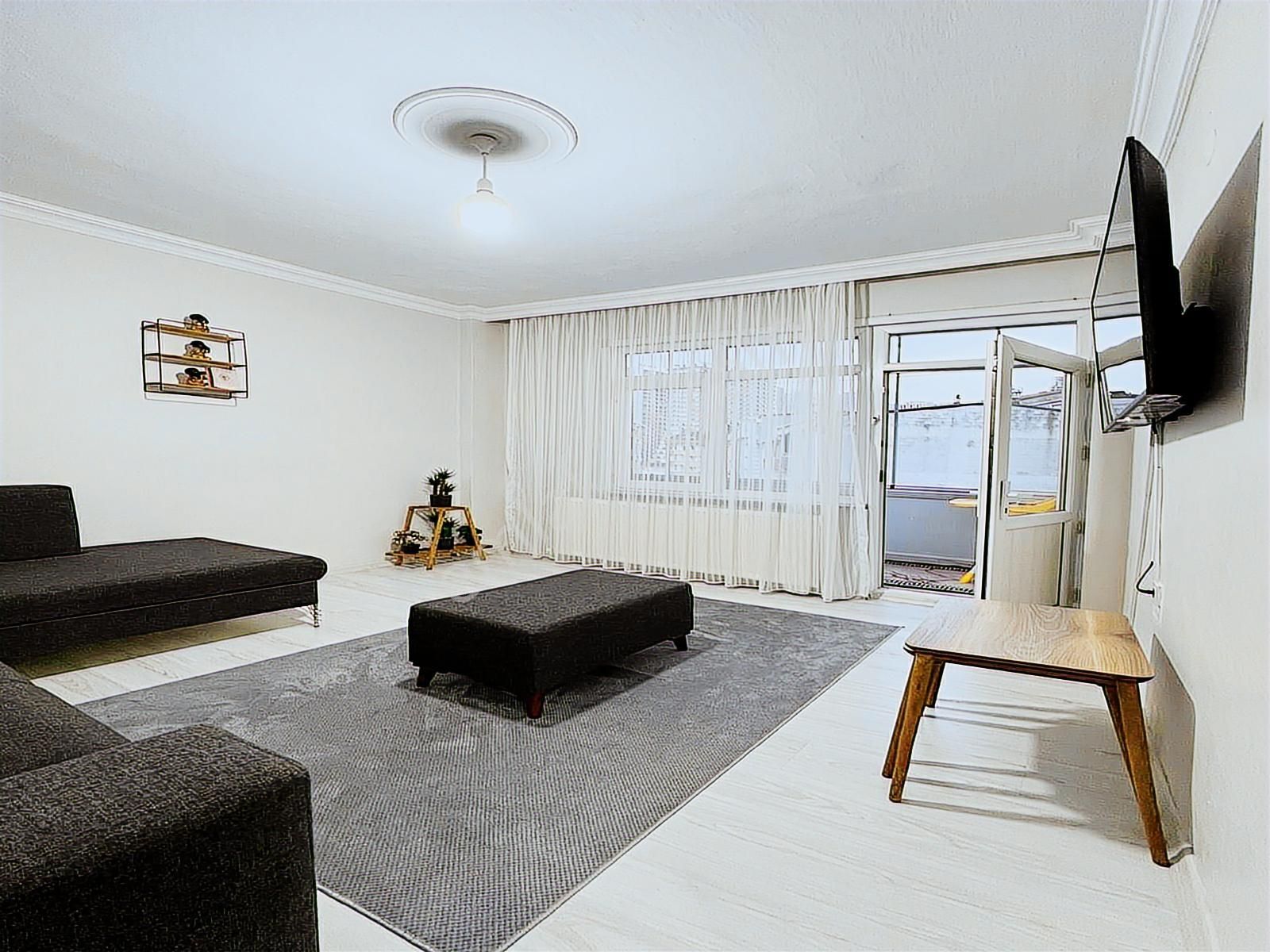 Boss Yapıdan Merkezi Konumda Balkonlu Masrafsız 2+1 Arakat Daire - Görsel 18