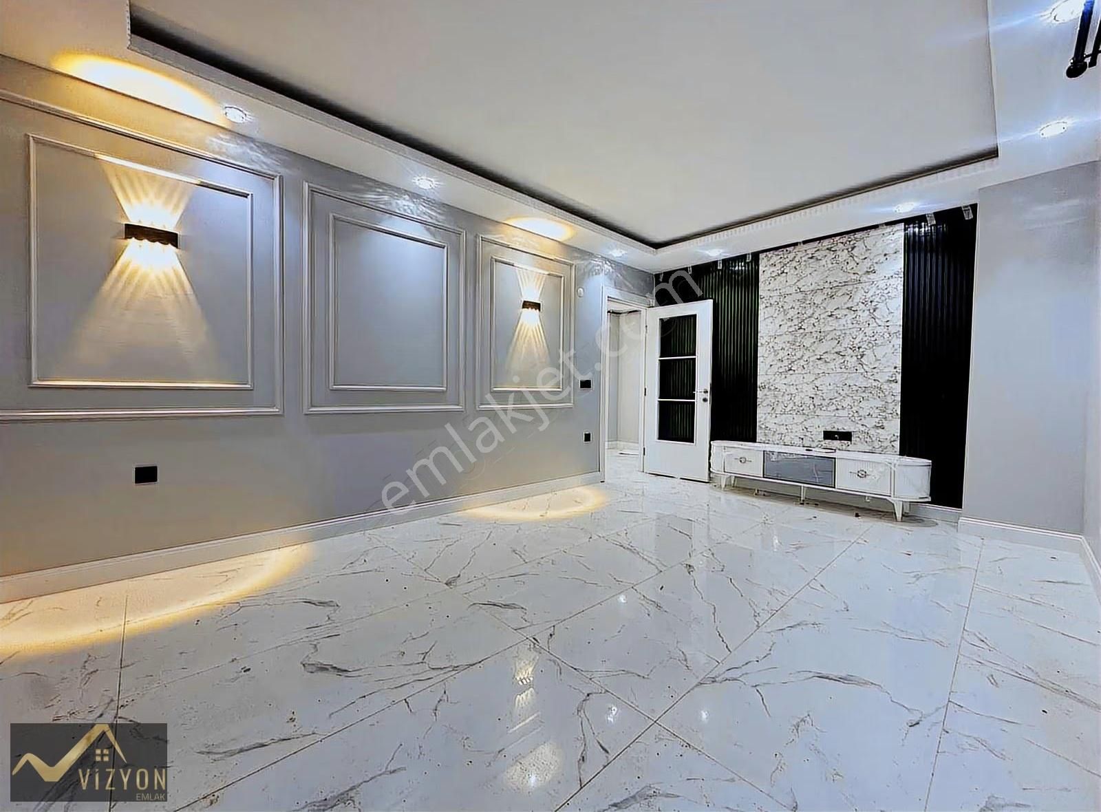 Vizyon Emlaktan Satılık Özel Tasarımlı Bahçe Kullanımlı Daire - Görsel 14