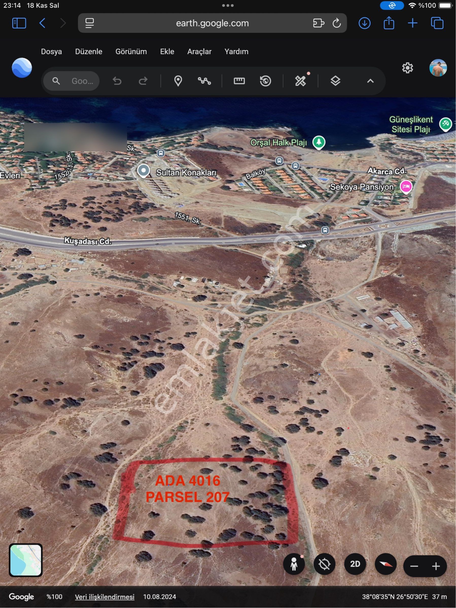 Milli Savunma Bakanlığı Tarafından Kamulaştırılması Planlanan Hisseli Tapu Arazisi - Görsel 4