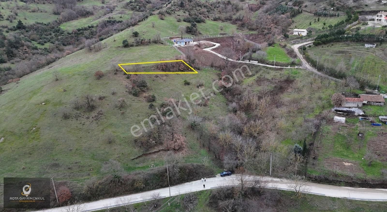 Rota'dan Çamdibinde İmar Sınırında Satılık %5 İmarlı Tarla!