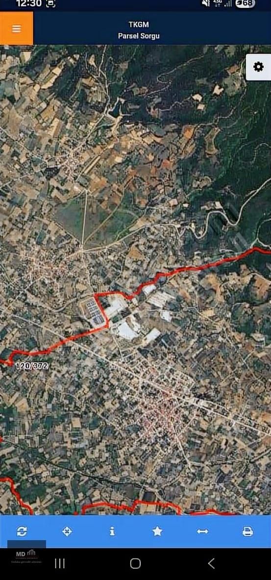 Bursa İnegöl Kurşunlu'da Müstakil Tapu 880m² Tarla - Görsel 3