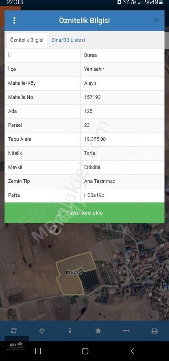 Yenişehir Alaylı'da Satılık 19.375m² İmar İçerisinde Tarla - Görsel 2