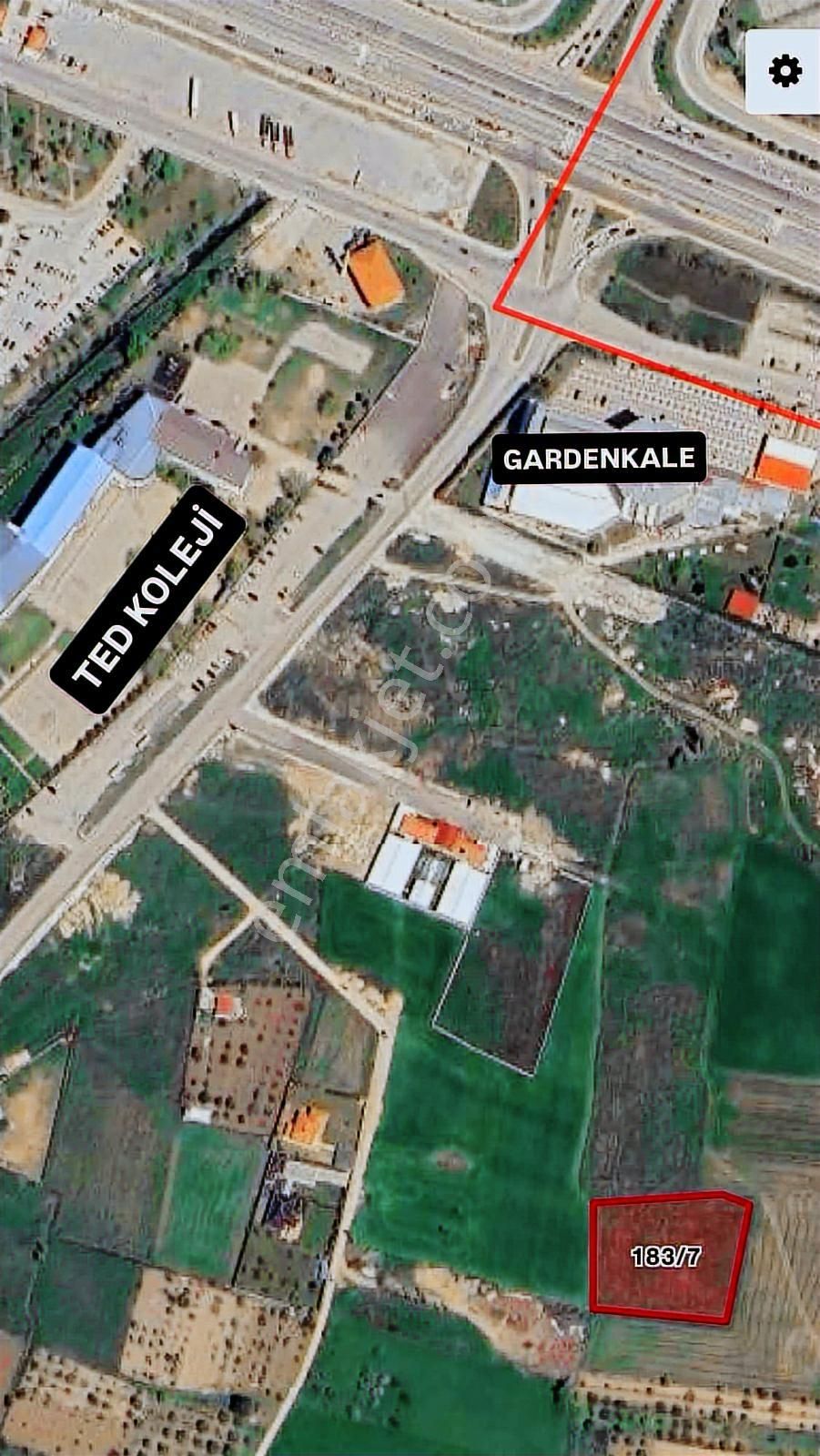 Gardenkale Otel Arkası Satılık Arazi(takas Değerlendirilir) - Görsel 3