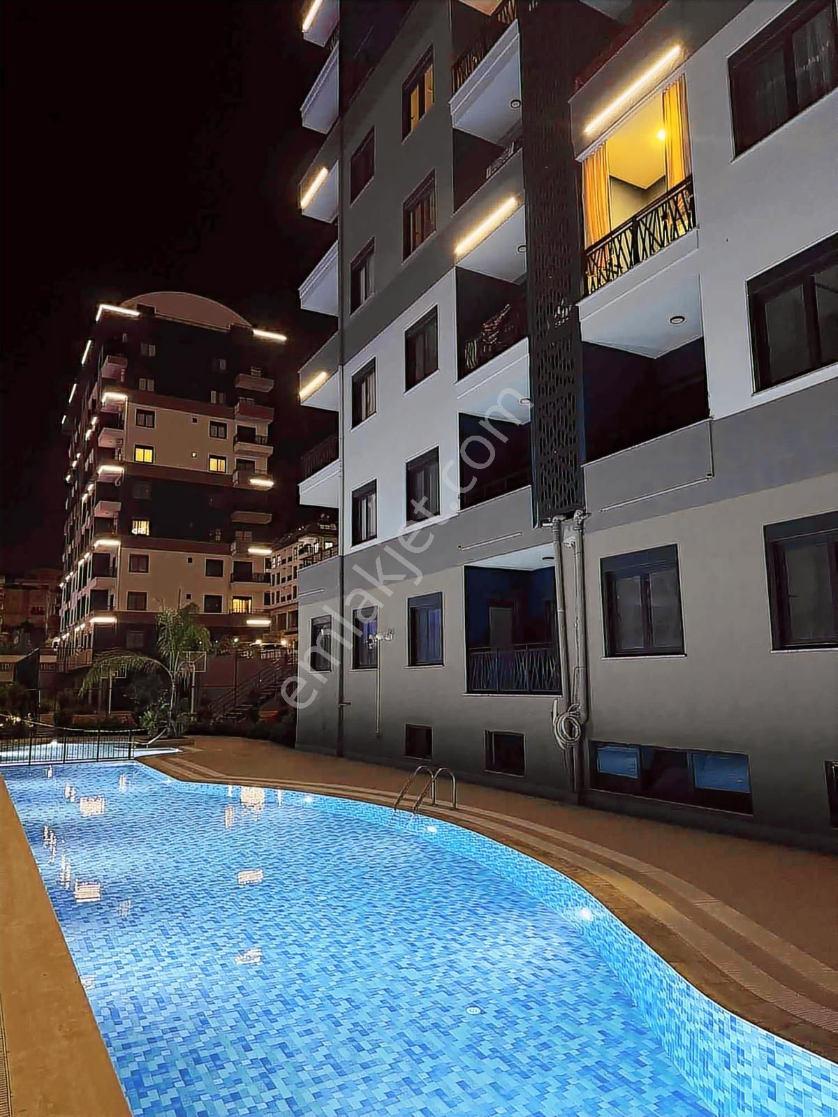 Alanya Payallar Ahm Rezidansta Kiralık Eşyalı Daire - Görsel 10