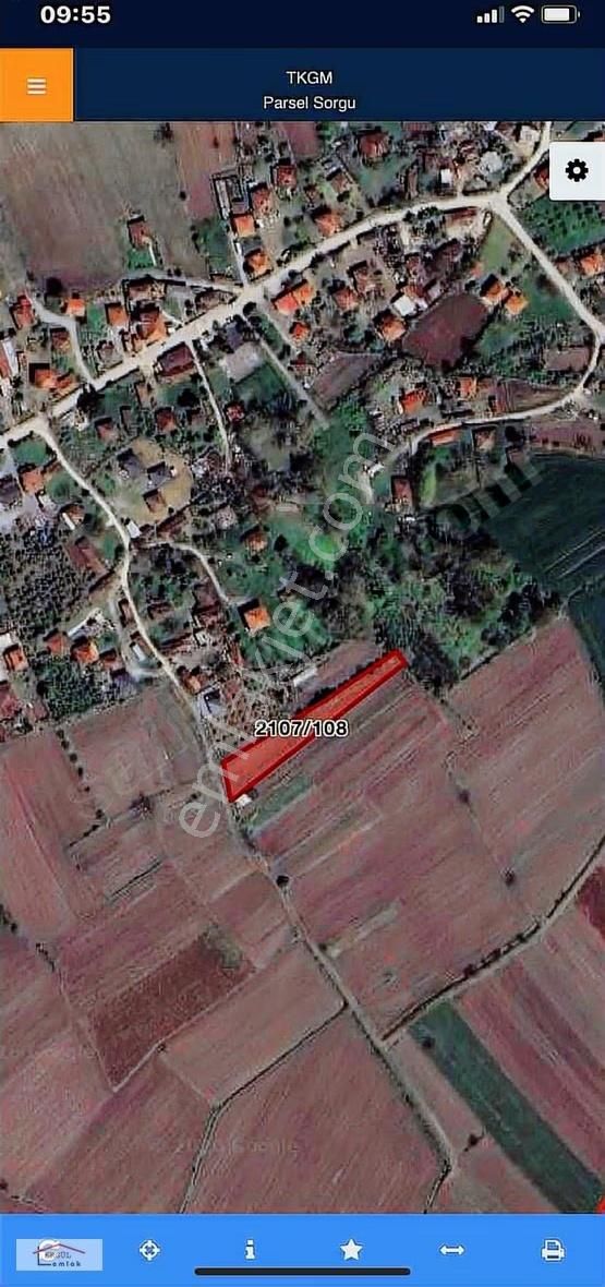 Acıelmalık Mahallesinde Yerleşim Yanı Satılık Tarla