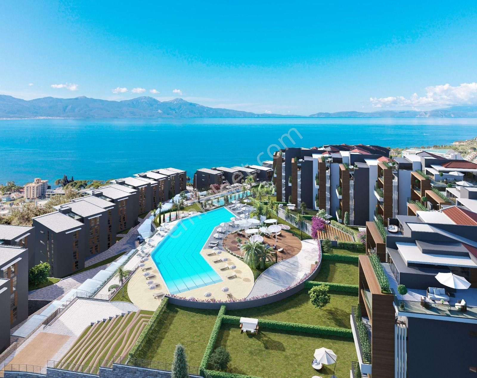 Havuzlu Sitede Panoromik Deniz Manzaralı 3+1 - Görsel 35