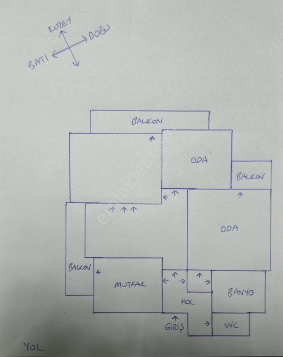 Realty World Adapazarı Akıncılar 120m2 3 Balkonlu Depolu Boş 3+1 - Görsel 21
