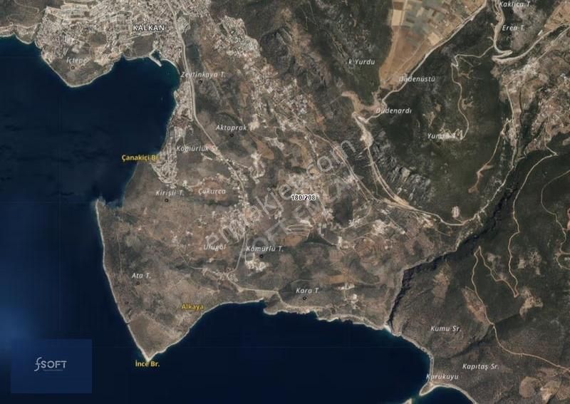 Deniz Manzaralı, Villa Bölgesinde Satılık Arsa | Soft Emlak