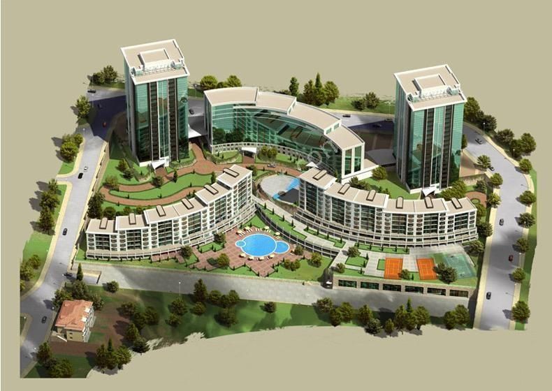 İstasyon Halkalı Divan Göl Ve Kanal Manzaralı 2 +1 Satılık Daire - Görsel 27