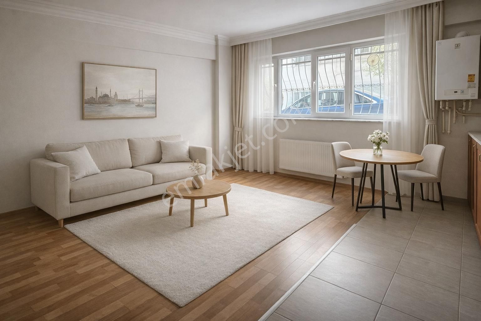 Rami Merkezde | 85m² Net | Güney Cephe | Masrafsız 2+1 | Krediye Uygun Fırsat - Görsel 3